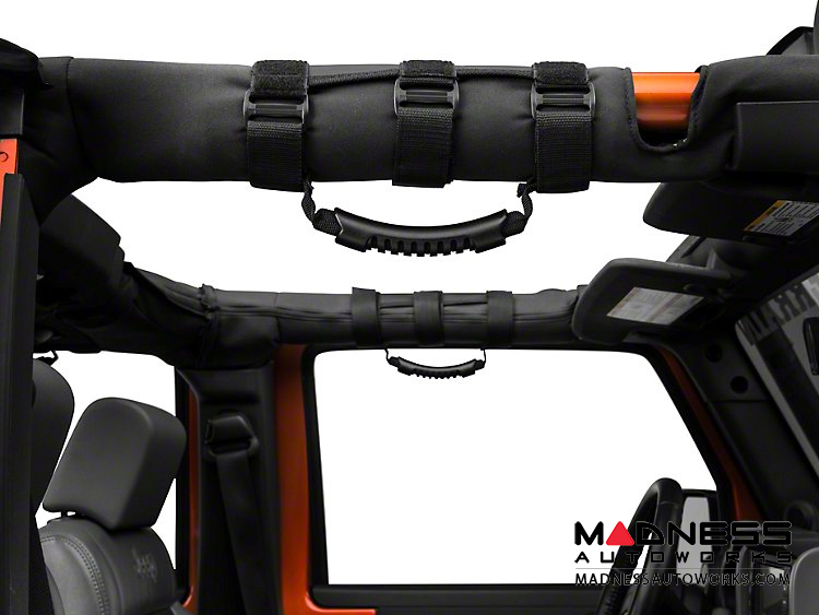 Jeep Wrangler JL Neoprene Door & Grab Handle Covers Black